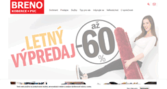 Desktop Screenshot of koberce-breno.sk